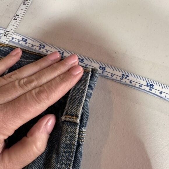 Vintage Y2K Timberland Mens Utility Baggy Loose Fit Carpenter Jeans Size 33 x 32 - Picture 14 of 15